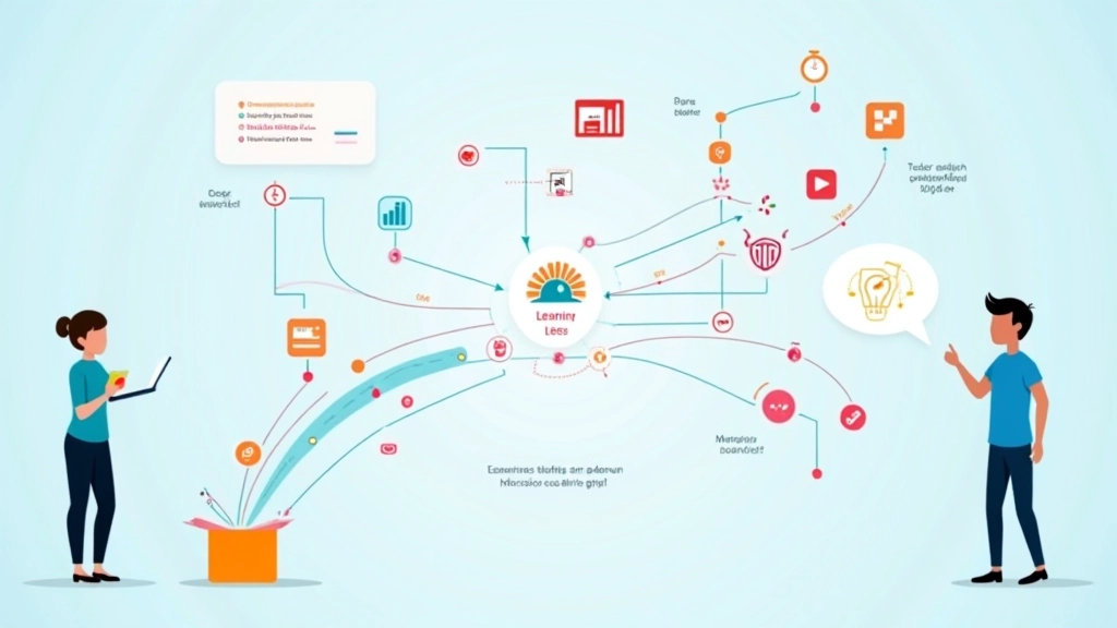 Infografica animata su processo di apprendimento