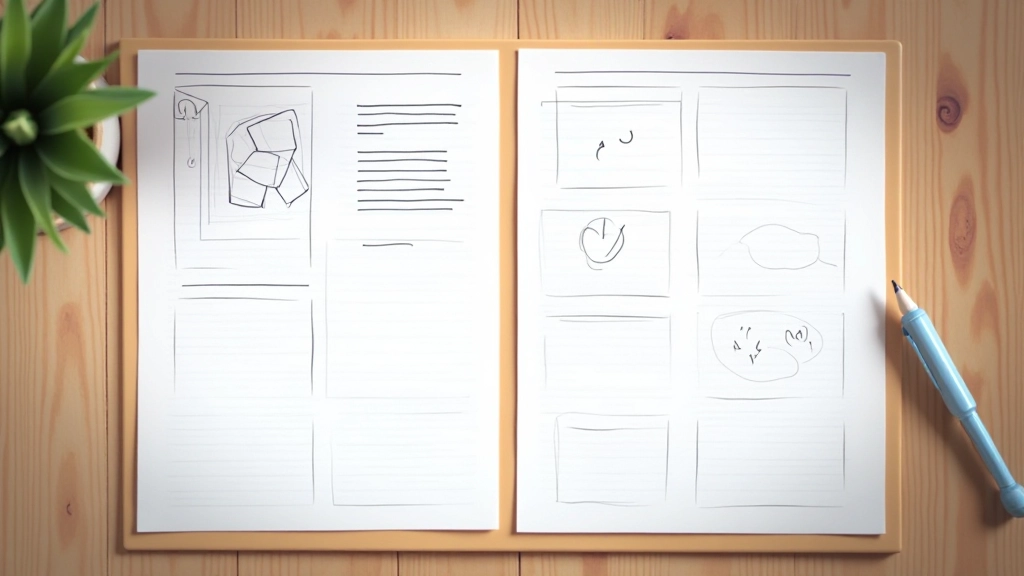 Esempio di storyboard corretto accanto a uno sbagliato, mostrando il contrasto tra frames semplici ed efficaci versus disegni troppo dettagliati
